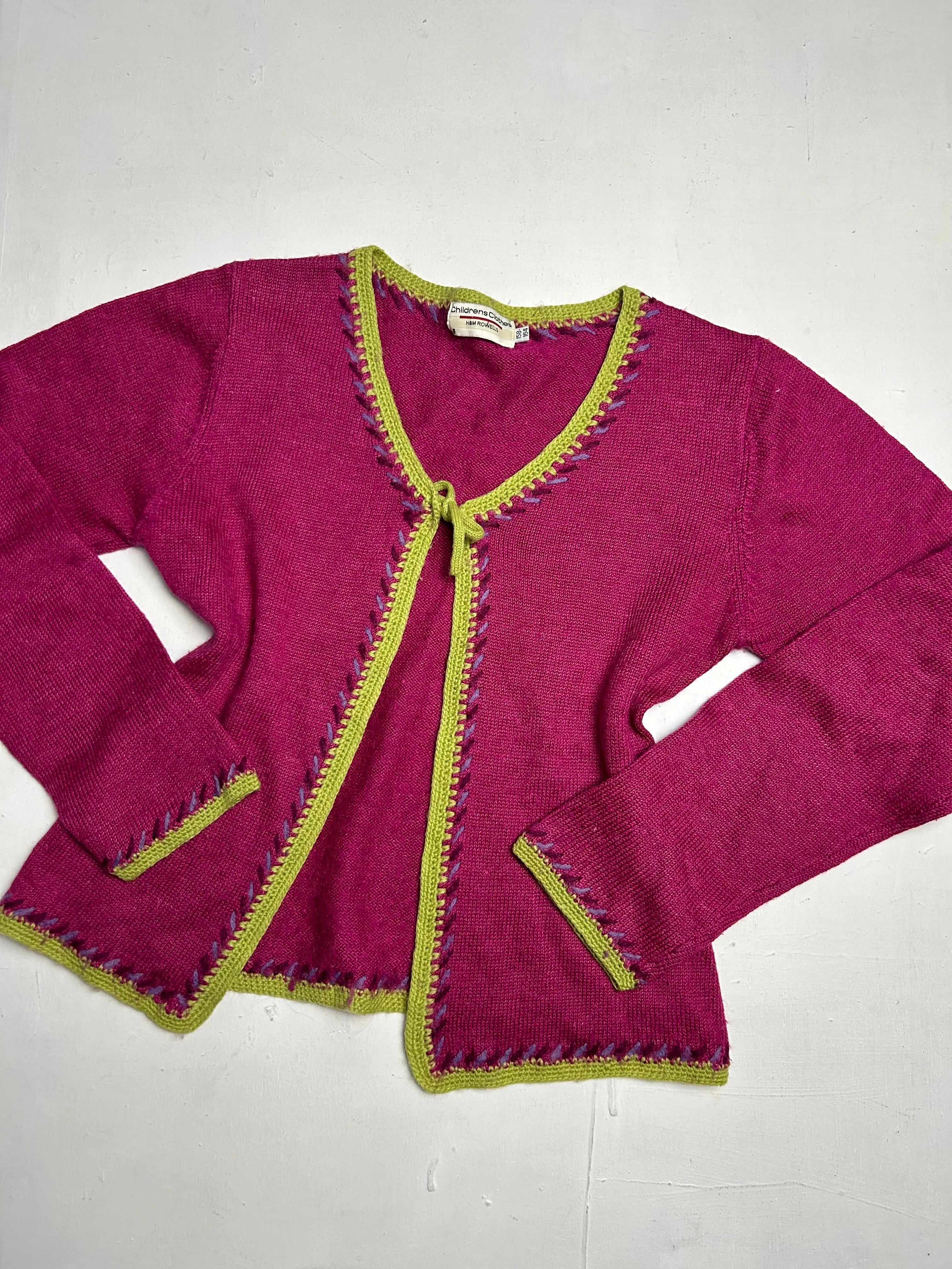 Pink cardigan jumper (S/M)