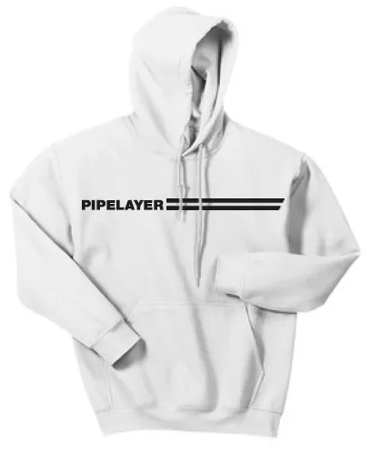 Pipelayer Men's 100% Cotton Super Comfy Classic Hoodie