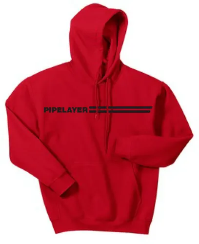 Pipelayer Men's 100% Cotton Super Comfy Classic Hoodie