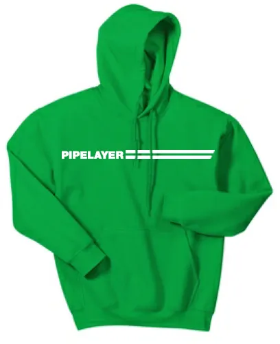 Pipelayer Men's 100% Cotton Super Comfy Classic Hoodie