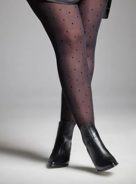 Polka Dot Tights S-4X