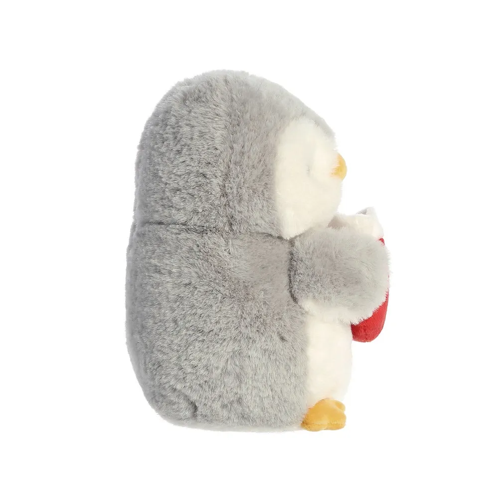 PomPom Penguin w/Stocking Soft Toy