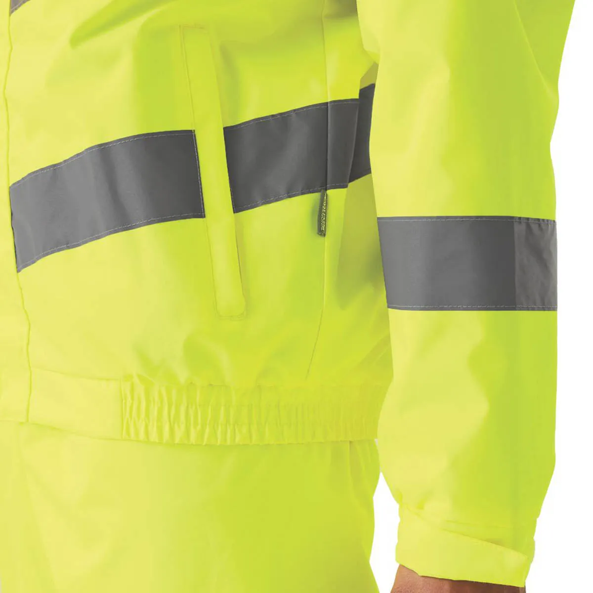 Regatta Dover Hi-Vis Jacket Yellow Medium 39.5" Chest