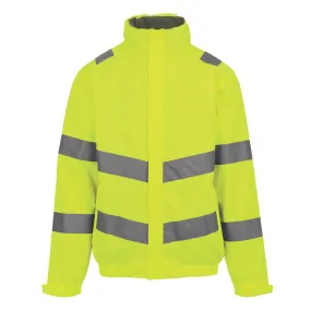 Regatta Dover Hi-Vis Jacket Yellow Medium 39.5" Chest