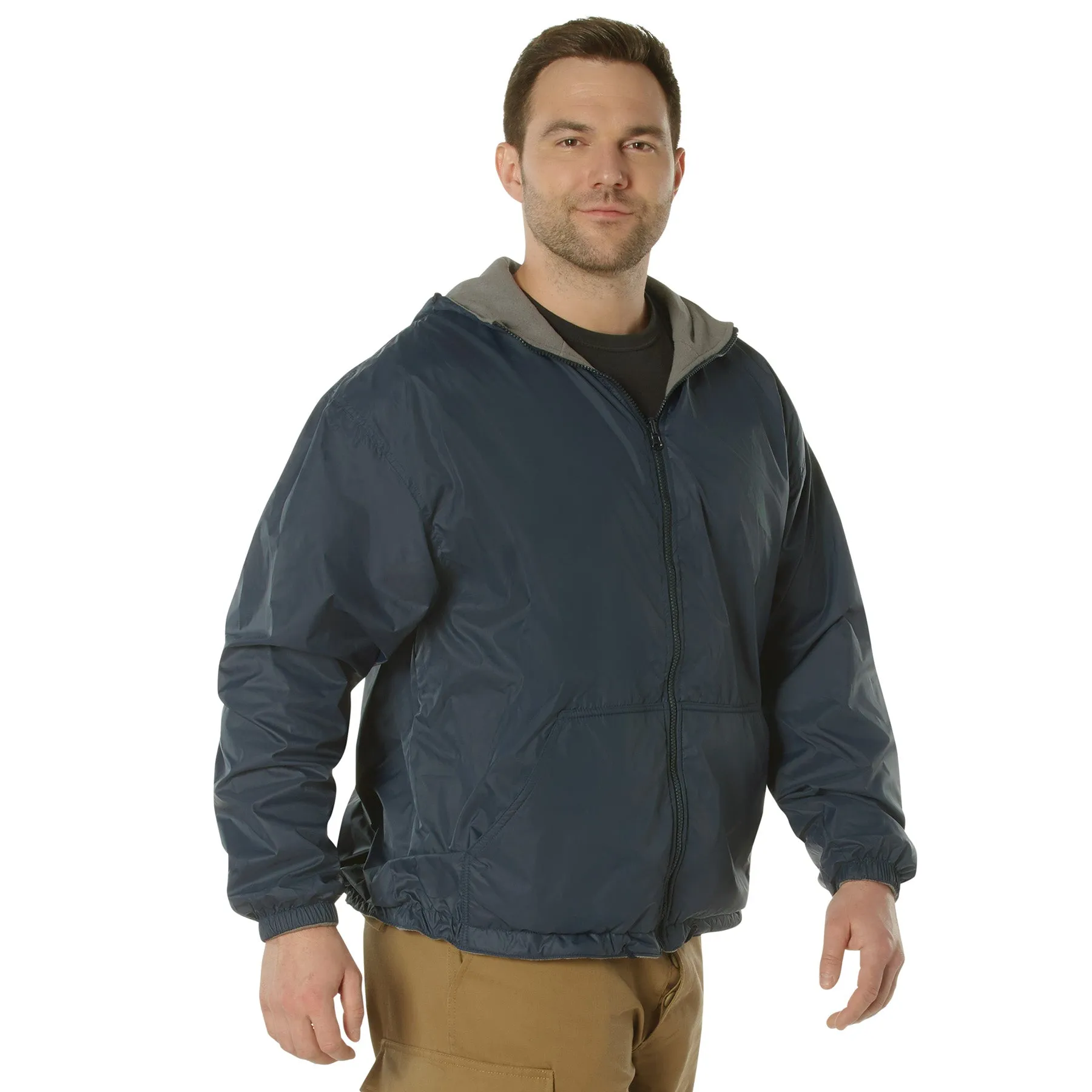 Reversible Fleece-Lined Hooded Jackets