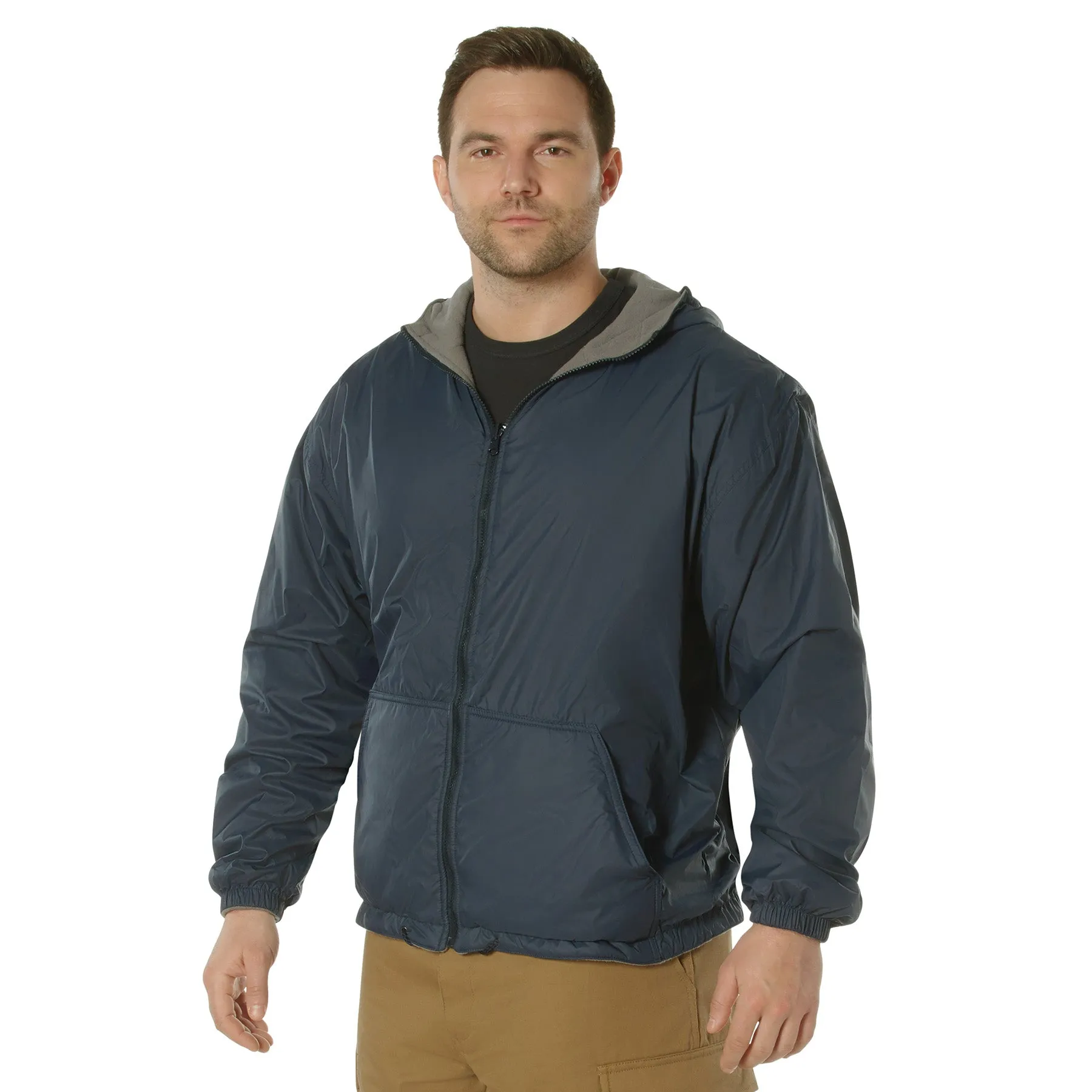 Reversible Fleece-Lined Hooded Jackets