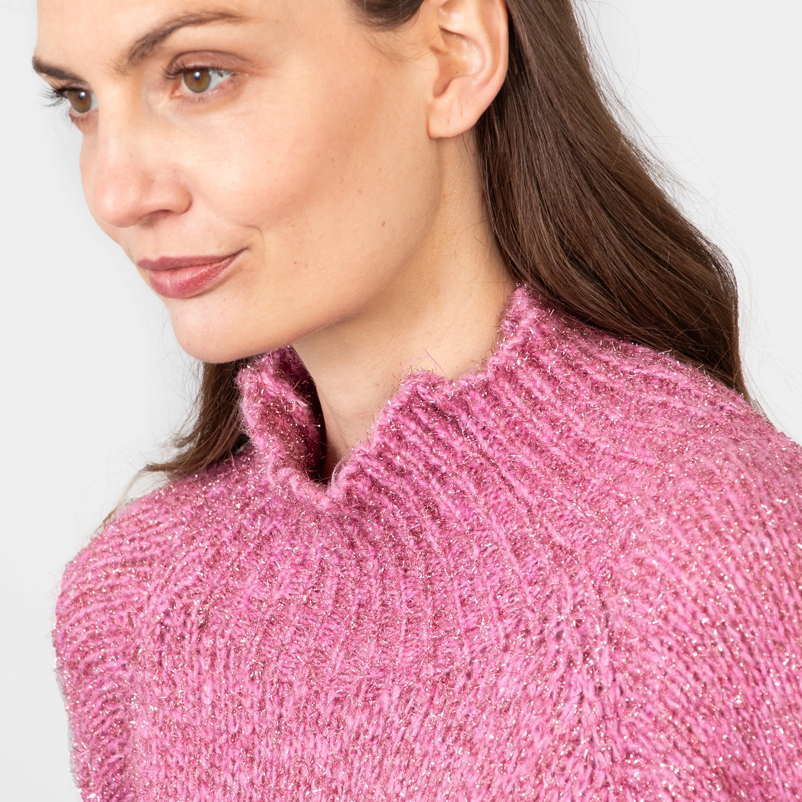 Riley Box Jumper - Pink