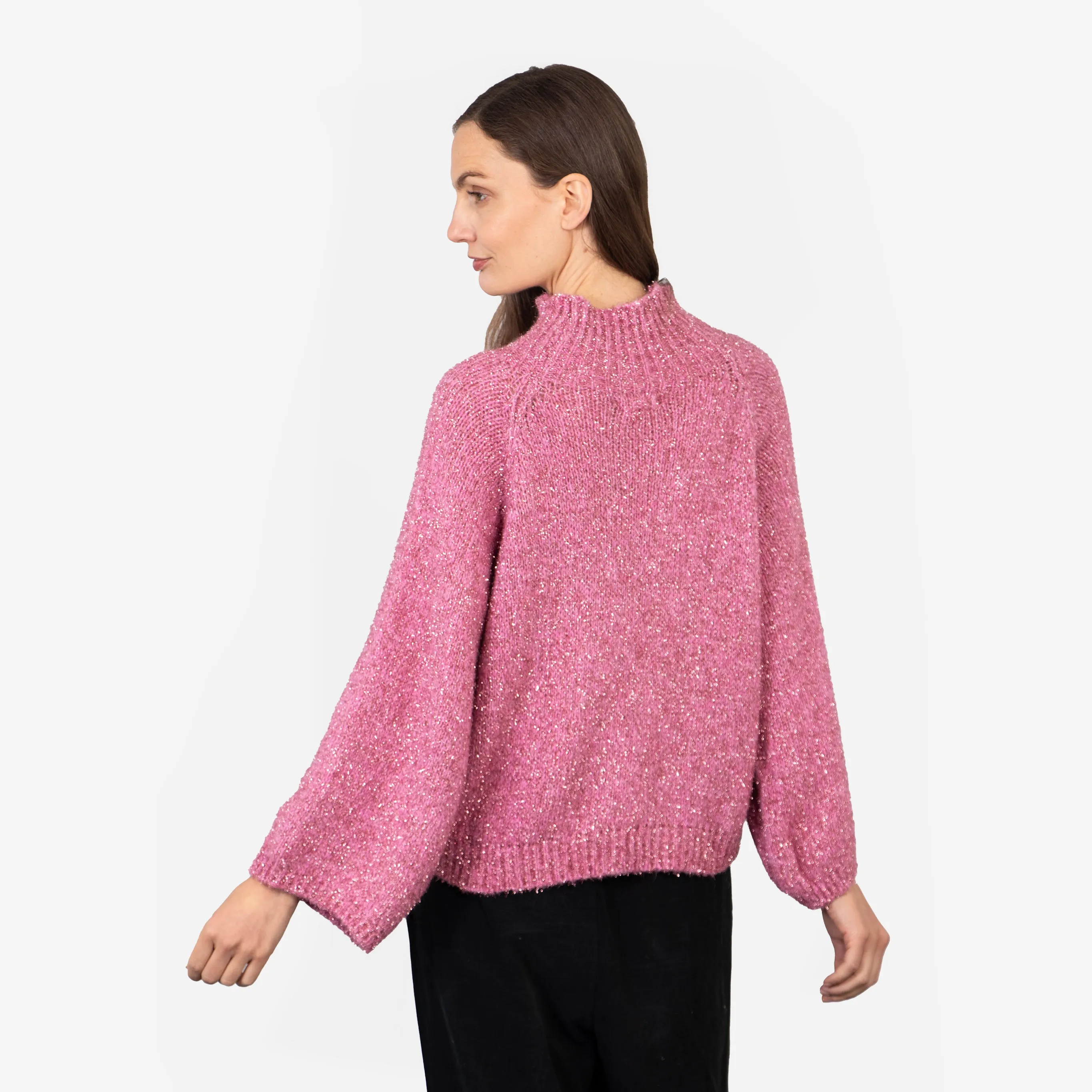 Riley Box Jumper - Pink