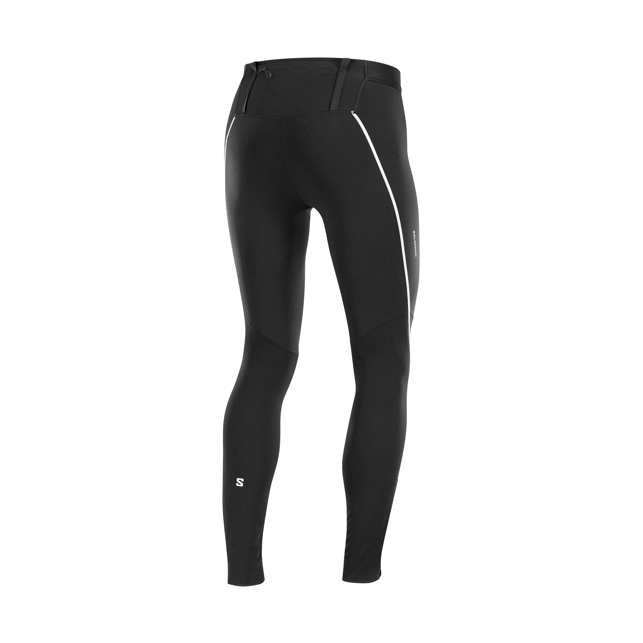 Salomon | Men's Sense Aero Stow Tights - Deep Black