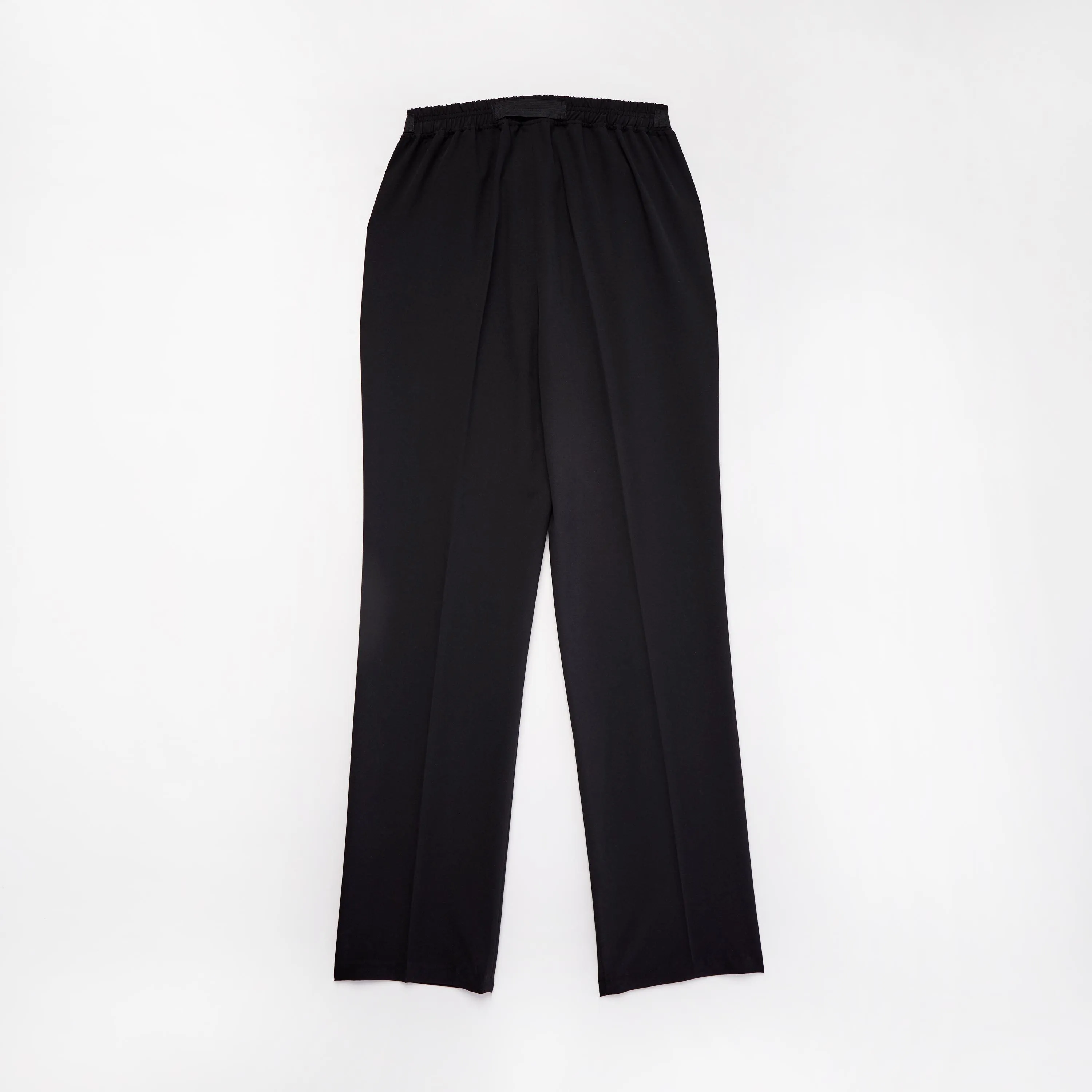 Standing Dress Pant Elastic Waist