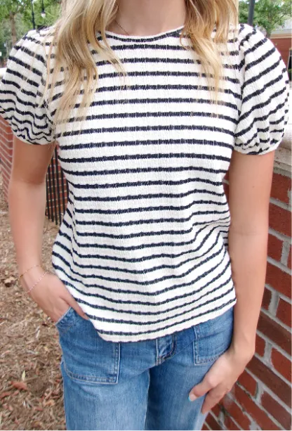 Timeless Striped Top