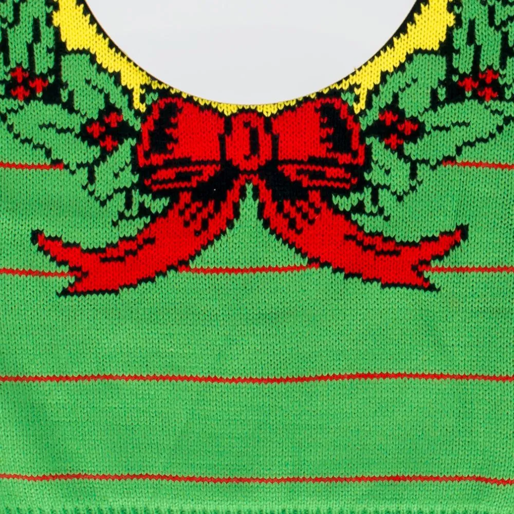 Ugliest Sweater Award Humorous Ugly Christmas Sweater (with Mirror)