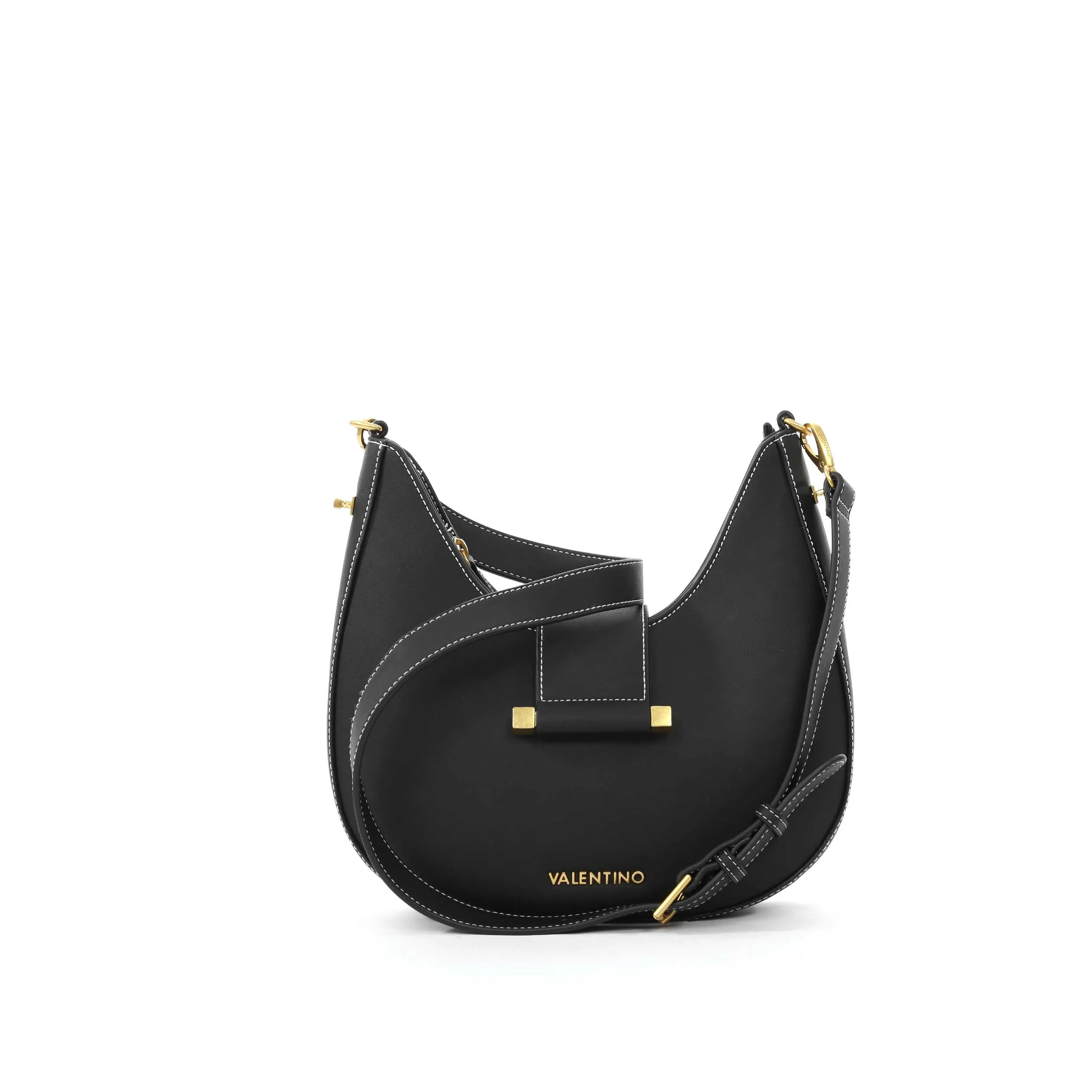 Valentino Bags Frosty RE Ladies Shoulder Bag in Black