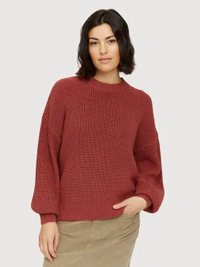 Valma Jumper Mahogany Women | Mazine