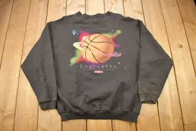 Vintage 1996 Universal Basketball Is Life Crewneck Sweatshirt