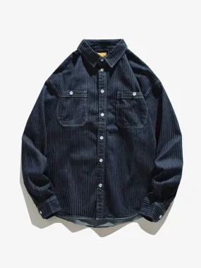 Wabash Stripe Denim Shirt