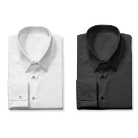 White or Black Shirt