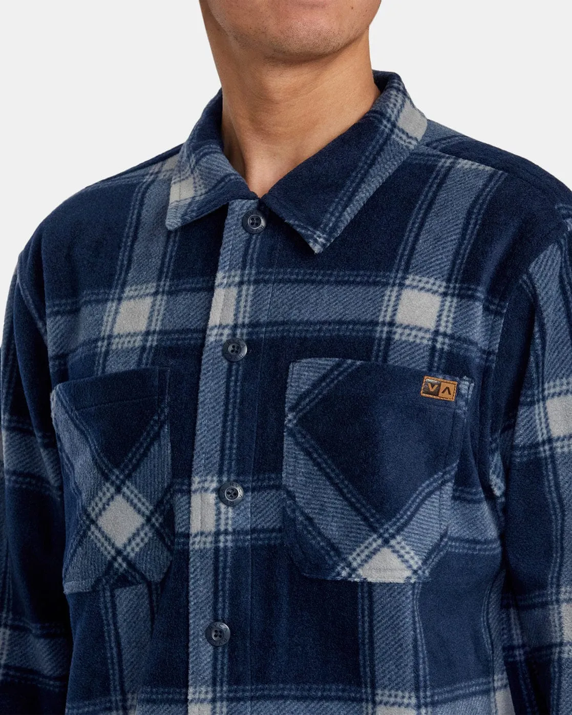 Yukon Fleece Shirt Jacket - Moody Blue