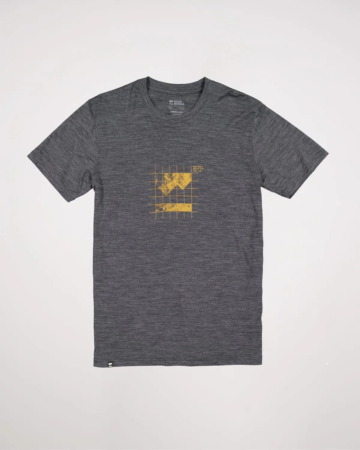 Zephyr Merino Tencel™ T-Shirt - Grid Smoke